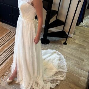 Adrianna Papell White Dress